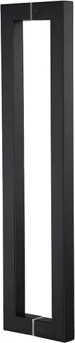 Vista 10 de TOGU TG-R3030 - Manija de puerta de acero inoxidable 304 de acero inoxidable 304 con forma cuadrada/rectangular sólida de 0.047 in de grosor