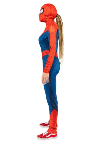 Vista 6 de Disfraz de Spider-Man en versión cómic para mujer Multicolor