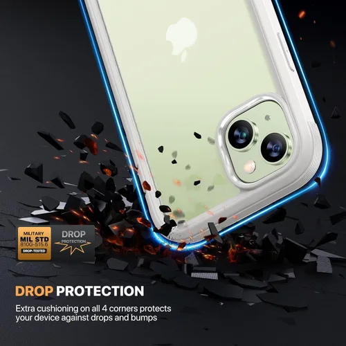 Vista 980 de DIACLARA - Funda transparente compatible con iPhone XR 6.1 pulgadas 2018