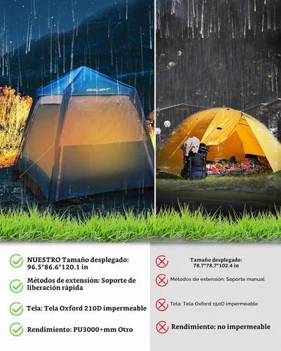 Vista 3 de SEALIGHT SUV Tents 4-6p