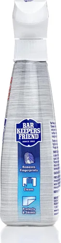 Vista 9 de Bar Keepers Friend Limpiador de acero inoxidable y espray de pulido (2 x 16 onzas) elimina huellas dactilares grasas, manchas de agua dura, suciedad