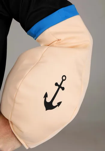 Vista 8 de Disfraz de Popeye para Hombre Multicolor