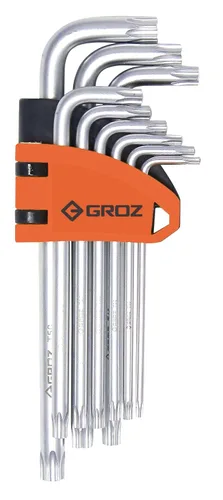Vista 5 de Groz 36104 LLAVE ALLEN, IMP 3/32"- 3/8", extremo de bola, juego de 7 piezas