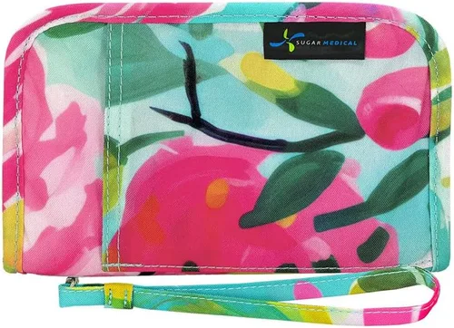 Vista 19 de Sugar Medical Estuche de suministro para diabetes Bolsa de viaje para suministros médicos Organizador de medidor de glucosa Productos
