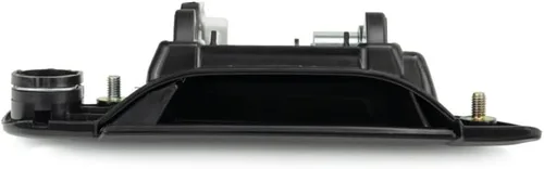 Vista 6 de KarParts360 Para Honda Civic 2001 02 03 04 2005 Manija de puerta exterior delantera, lado del conductor negro liso con orificio para llave