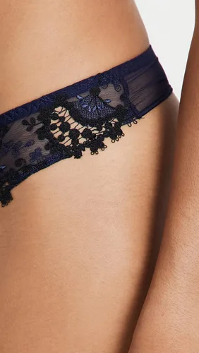 Vista 4 de Simone Perele Tanga Wish Mujer, Azul noche