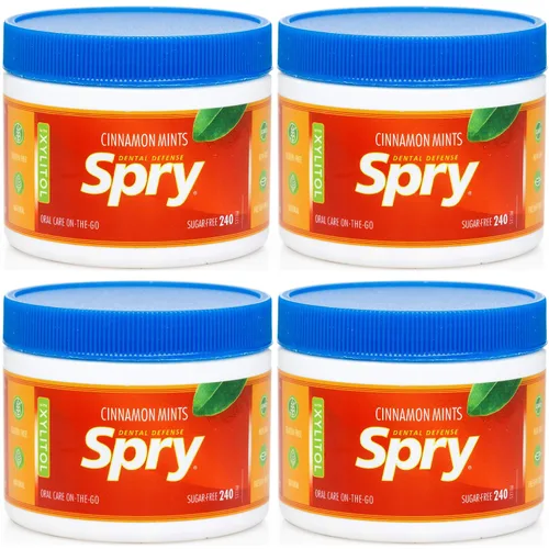 Vista 13 de Spry Xylitol Berry Blast - Caramelos sin azúcar, promueve la salud oral, aumenta la producción de saliva, detiene el mal aliento, sin OMG, sin