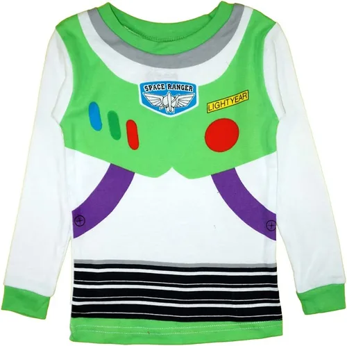 Vista 3 de Disney Toy Story - Conjunto de pijama de algodón de 4 piezas para niño Buzz & Woody
