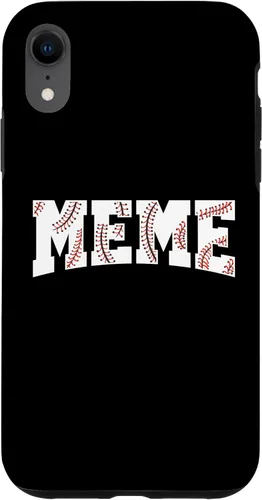 Vista 25 de Baseball Meme Grandma Gift for Grandon's Game Day Case for iPhone 17