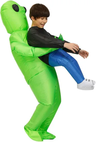 Vista 6 de Decalare Disfraz inflable para niños disfraces alienígenas disfraz de unicornio disfraz de Halloween fiesta de disfraces disfraz de fantasía