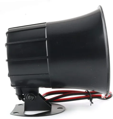 Vista 6 de E-outstanding Alarma de cuerno de sirena de seguridad DC12V 15W para sistema de alarma