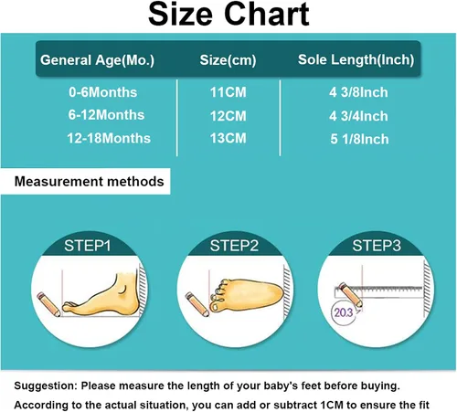 Vista 7 de Baby Girls Mary Jane Flats Shoes Moccasins Rubber Non-Slip Soft Sole Toddler Princess Dress Shoes