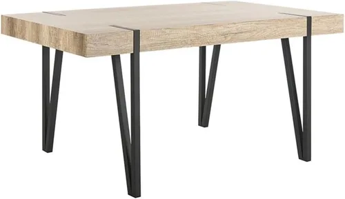Vista 10 de SAFAVIEH Home Collection Alyssa DTB7000C - Mesa de comedor industrial rústica de mediados de siglo Roble gris