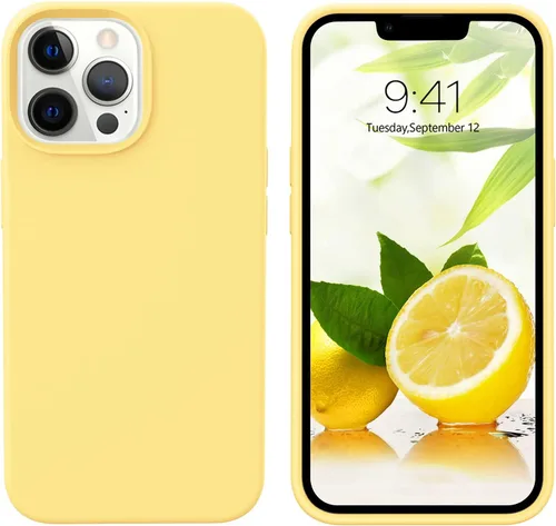 Vista 72 de GUAGUA Funda compatible con iPhone 17 Pro Max de 6.9 pulgadas, silicona líquida, goma de gel suave, delgada, forro de microfibra delgada