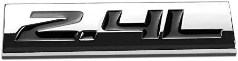 Vista 35 de 1.5L Negro/Cromo Aleación de Aluminio Auto Maletero Puerta Guardabarros Parachoques Insignia Calcomanía Emblema Cinta Adhesiva Pegatina