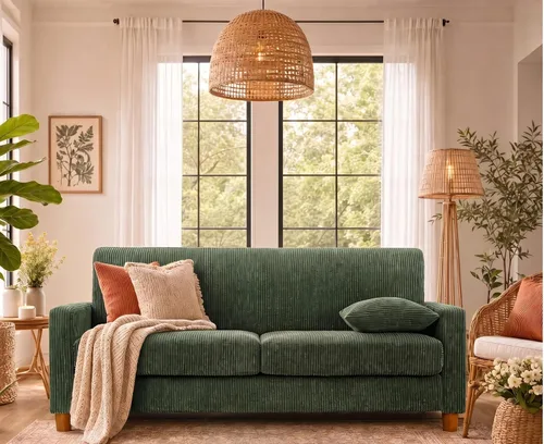 Vista 14 de Kidirect Silla de acento extragrande de 35.5 pulgadas, sillas de sala de montaje fácil, silla de lectura de pana para dormitorio, sillas de acento