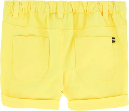 Vista 2 de Nautica Girls' Twill Shorts, Pull-on with Stretch Elastic Waistband & Belt Loops