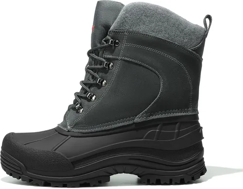 Vista 3 de NORTIV 8 Botas de nieve impermeables aisladas para hombre