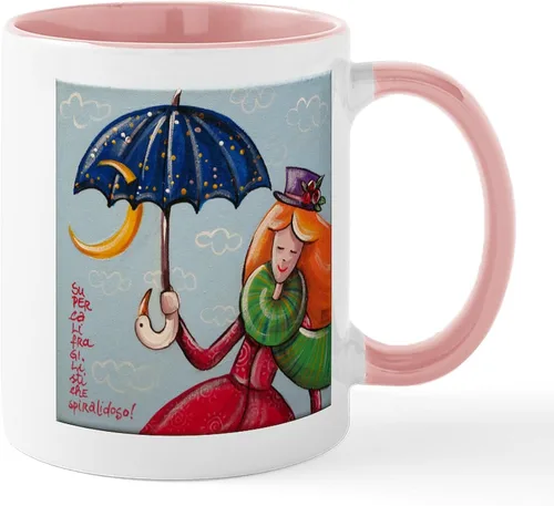 Vista 7 de CafePress Supercalifragilisticexpialidocious Taza de café de cerámica (11 oz (11.0 fl oz)