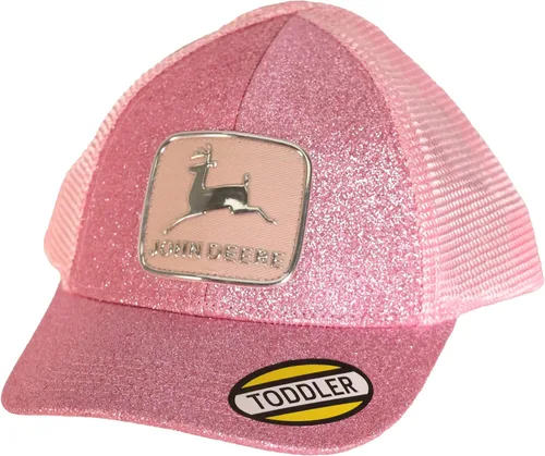 Vista 3 de John Deere Gorra Historic Tm con purpurina rosa-talla única, Rosado