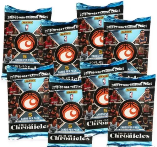 Vista 3 de Panini Chronicles NBA 2019/20 Caja de baloncesto BLASTER (40 cartas)