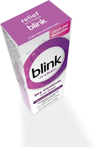 Vista 5 de Bausch + Lomb Blink N Clean Dry Contacts, gotas para lentes, 0.5 onzas líquidas