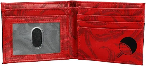 Vista 3 de Cartera plegable Naruto Sharingan, Negro