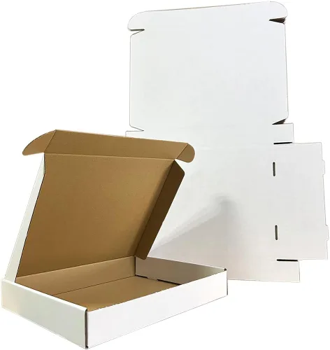 Vista 11 de Paquete de 25 cajas de envío pequeñas de 4 x 4 x 1 pulgadas, sobres de cartón corrugado negro para negocios de embalaje por correo (BK441-25)