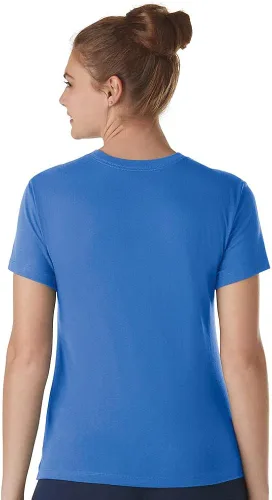 Vista 3 de Champion Classic - Camiseta de manga corta, diseño con texto "Left Chest Script