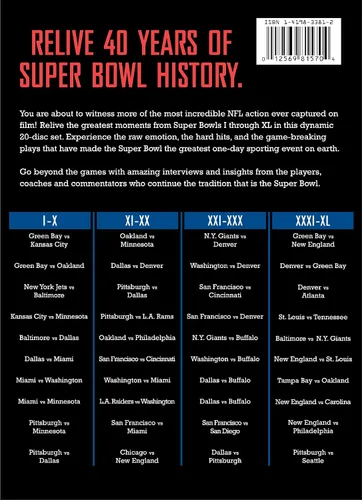 Vista 2 de NFL Super Bowl I-XL Collector's Set
