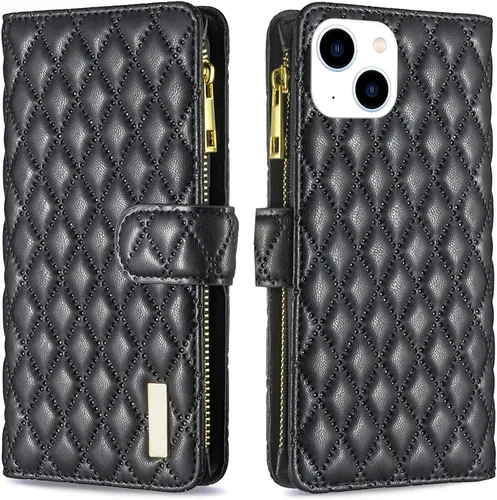 Vista 7 de Asuwish Funda de teléfono para iPhone 14 de 6.1 pulgadas con protector de pantalla de vidrio templado y soporte para tarjeta de crédito, accesorios