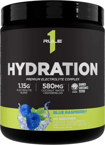 Vista 4 de Rule 1 Proteins Hidratación en polvo, 30 porciones (fresa kiwi)