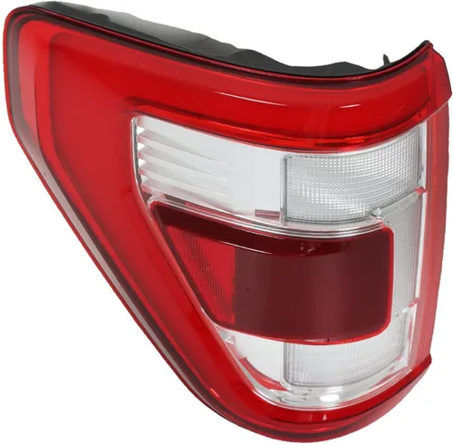 Vista 5 de WFLNHB Repalcement - Conjunto de luz trasera izquierda para F150 2021-2023 Lado del conductor, lente roja, lámpara de freno trasera, módulo de punto