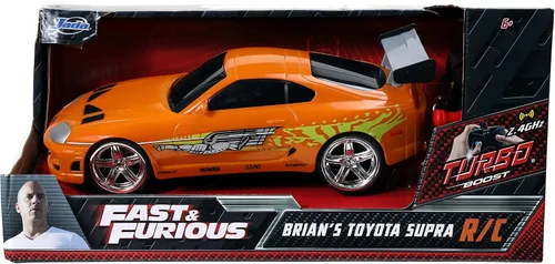 Vista 6 de Jada Toys - Control de radio rápido y furioso 1:24, Toyota Supra de Brian