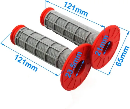 Vista 6 de Barra de cepillo para manillar, protector de mano, protector de mano, empuñaduras de acelerador para manillar de 7/8 pulgadas, 0.866 in