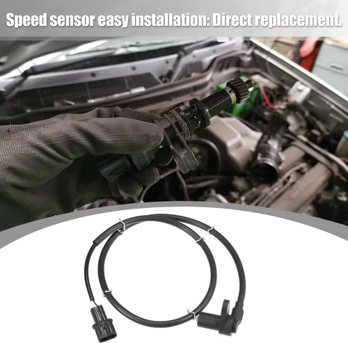 Vista 3 de uxcell Sensor de velocidad ABS delantero derecho para Mitsubishi Montero 1997-2000 No.MR334712/MR307045
