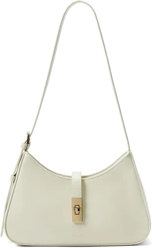 Vista 7 de Keyli - Bolso de hombro de moda para mujer, de cuero vegano, con correa ajustable, bolsos estilo hobo, con asa larga