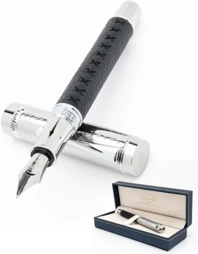 Vista 19 de Conklin Duragraph - Pluma estilográfica ámbar, punta media de oro macizo de 14 quilates, elegante herramienta de escritura con acabado ámbar cálido
