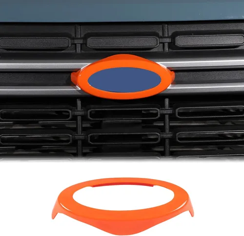 Vista 19 de Emblemas delanteros y traseros para auto, anillo, cubierta, compatible con Ford Maverick 2022-2024, emblema de maletero trasero, emblema