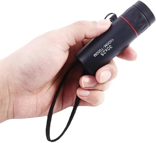 Vista 3 de Vctitil Mini bolsillo monocular alcance zoom telescopio práctico óptica alcance para acampar al aire libre senderismo viajes