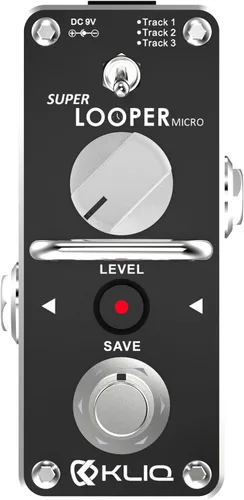 Vista 10 de KLIQ - Pedal de efecto de compresor pequeño para guitarra y bajo