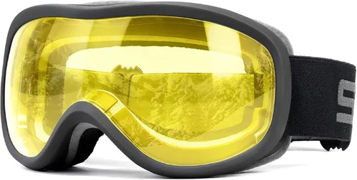 Vista 9 de SPOSUNE Gafas de Esquí Sobre Gafas con Lente Doble, Gafas de Nieve Anti-empañamiento Anti-UV para Hombres Mujeres Jóvenes Esquí Moto de Nieve