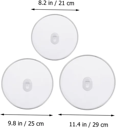 Vista 4 de 3pcs Stainless Steel Grease Screen for Frying Pans and Pots