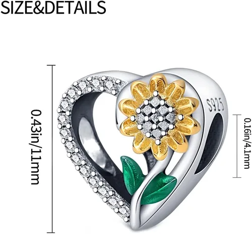 Vista 175 de LNQOBU Happy Life - Colgante para pulseras de abalorios, plata de ley 925 para mujer (con un espaciador de cuentas)