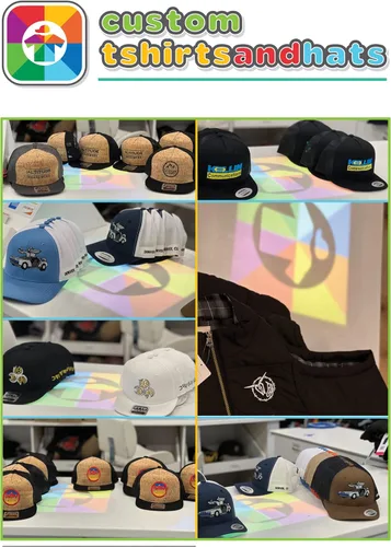 Vista 6 de Sombrero de ajuste flexible personalizado - Añade tu propio texto bordado - Sombrero ajustado