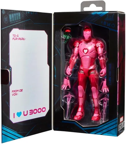Vista 6 de Marvel Legends Series I Love You 3000 Iron Man, figura de acción