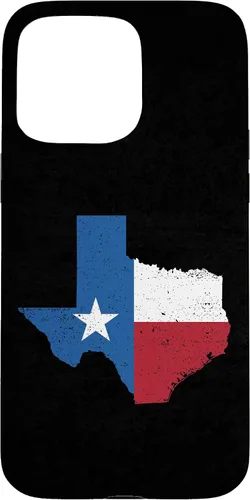 Vista 31 de Funda para iPhone 17 con la bandera del estado de Texas, diseño vintage de Texas, Estados Unidos