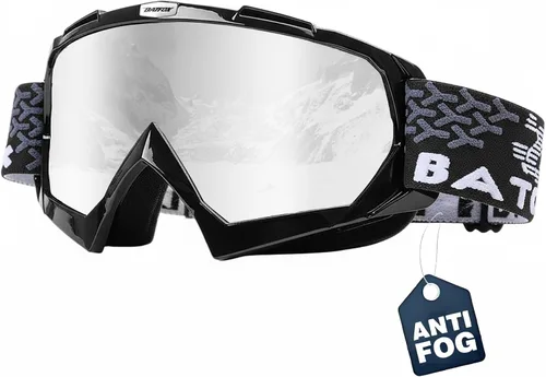 Vista 15 de Gafas de esquí antivaho OTG para adultos y niños, gafas de snowboard con 100% protección UV y ajuste antideslizante para esquí