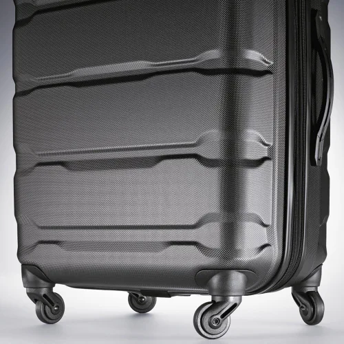 Vista 8 de Samsonite Omni - Juego de 3 piezas con accesorios para equipaje, Negro -, Equipaje rígido con ruedas
