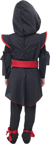 Vista 4 de Disfraz de niña Lil' Ninja
